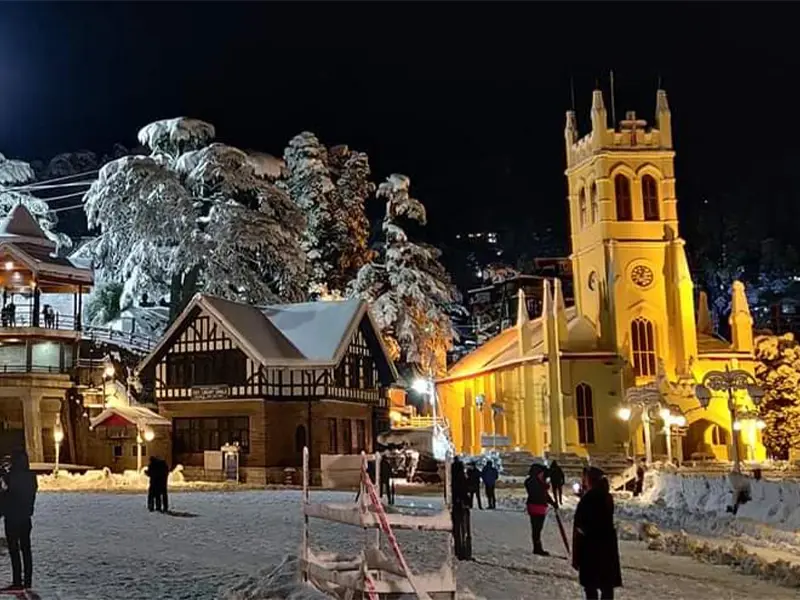 Christ Church Shimla taxi tour